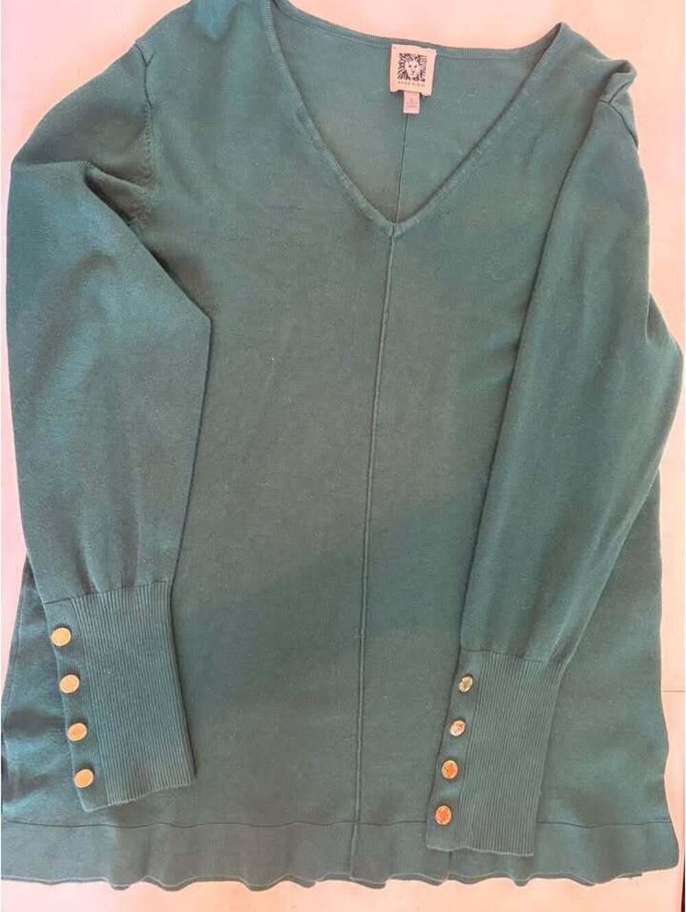 Anne Klein V-Neck Sweater